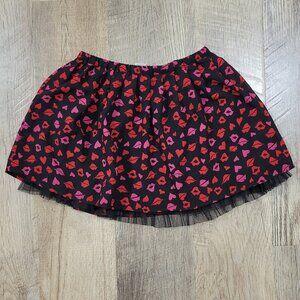 Fun Hearts & Lips Skirt